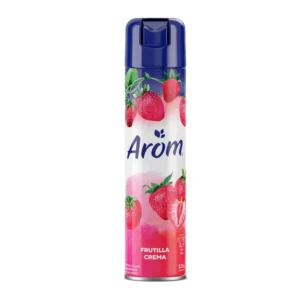 Desodorante Aerosol Frutilla Crema 225 grs, Arom