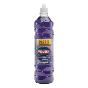 Limpiador Desinfectante Lavanda 900 ml, Virutex