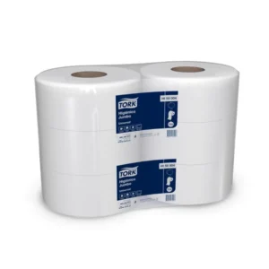 Papel Higiénico Jumbo Hoja Simple 6X500 mts, Tork