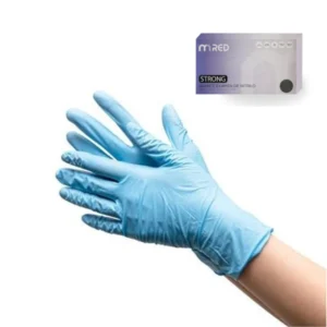 Guante Nitrilo Azul Sin Polvo Talla L, MRed
