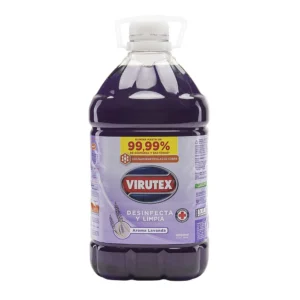 Limpiador Desinfectante Lavanda 4 lts, Virutex