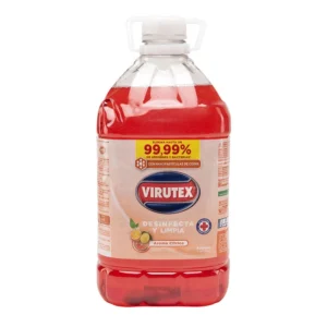 Limpiador Desinfectante Cítrico 4 lts, Virutex