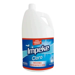 Cloro Concentrado 4 lts, Impeke