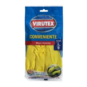 Guante Amarillo Conveniente Talla L, Virutex
