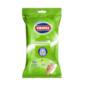 Toallas Desinfectantes Easy Clean Aroma Limón 50 un, Virutex