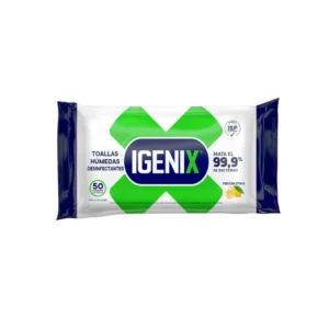 Toallas Húmedas Desinfectantes Bolsa 50 un, Igenix
