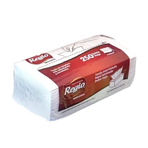 Toalla Interfoliada Doble Hoja, 250 Hojas, Regio