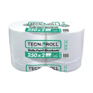 Toalla de Papel Jumbo 2X250 mts, Tecnoroll