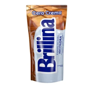 Cera Crema  Incolora 340 cc, Brillina
