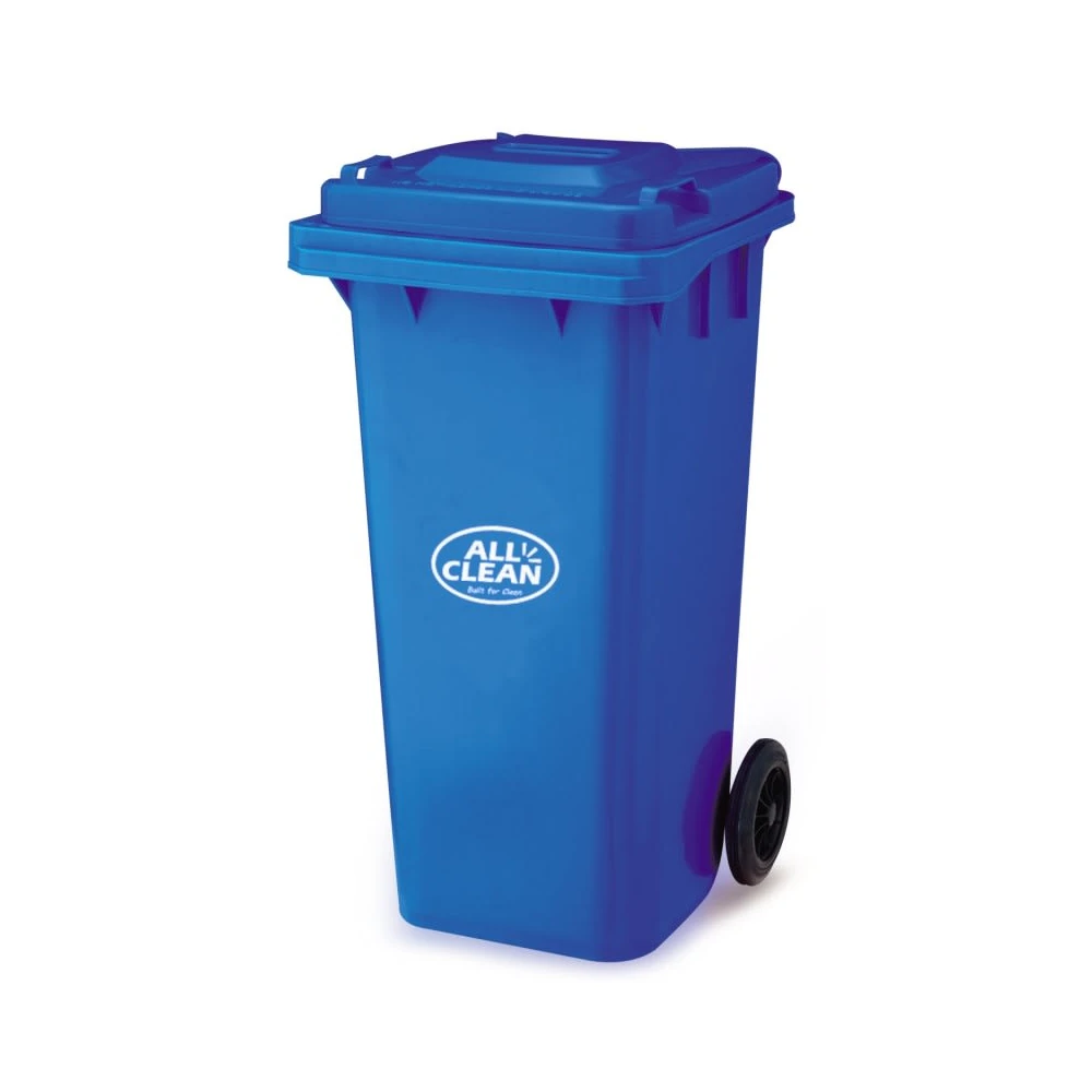 Contenedor Basura 360 lts con Rueda Color Azul