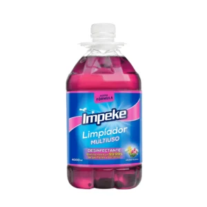 Limpiador Desinfectante Floral 4 Lts, Impeke