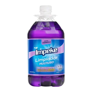 Limpiador Desinfectante Lavanda 4 Lts, Impeke