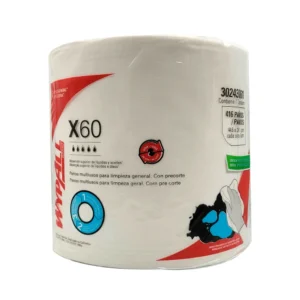 Paño de Limpieza X60 Jumbo Roll de 890 Hojas, Wypall