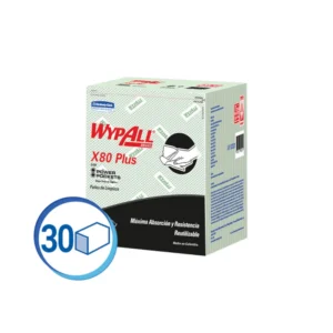 Paño de Limpieza X80 Verde 30 Un, Wypall