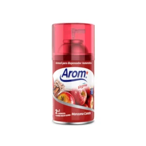 Repuesto Desodorante Ambiental Automático Manzana Canela 250 ml, Arom