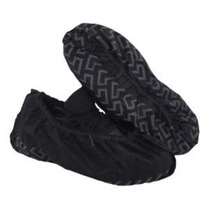 Cubrecalzado Tela con Antideslizante Negro 100 un , Cleancarrier