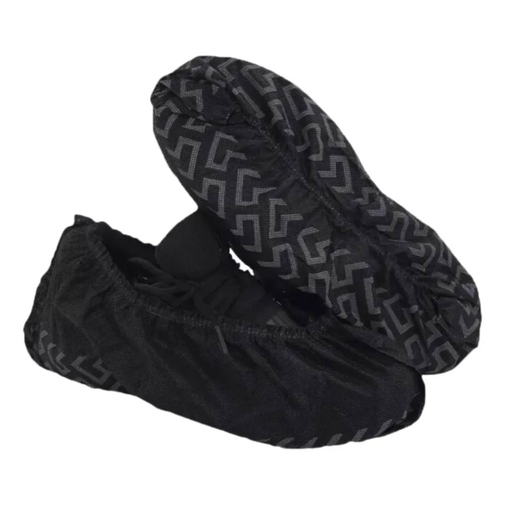 Cubrecalzado Tela con Antideslizante Negro 100 un , Cleancarrier