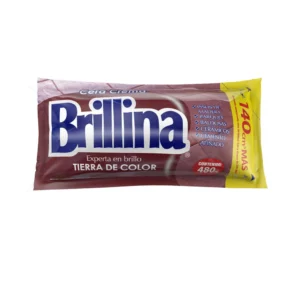 Cera Sachet Tierra de Color 480 gr, Brillina