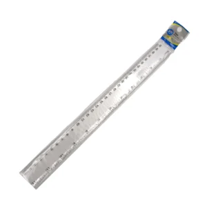 Regla Plástica Transparente 30 cm, JM Import