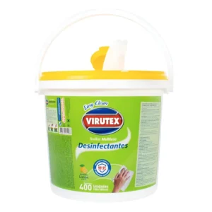 Toallas Desinfectantes Multiuso Easy Clean Frasco 400 un, Virutex
